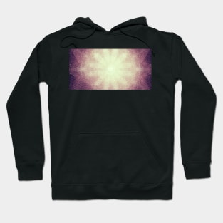 Purple Flower Fron OuterSpace Hoodie